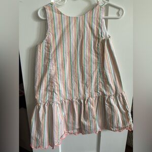 Crewcuts Colorful Striped Sleeveless Dress